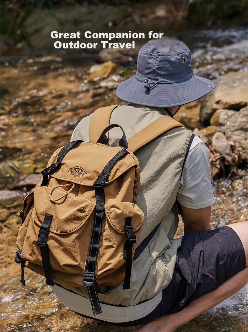 Dickies Large Capacity Waterproof Lightweight Outdoor Camping Hiking Travel Commuter Laptop Backpack 8
