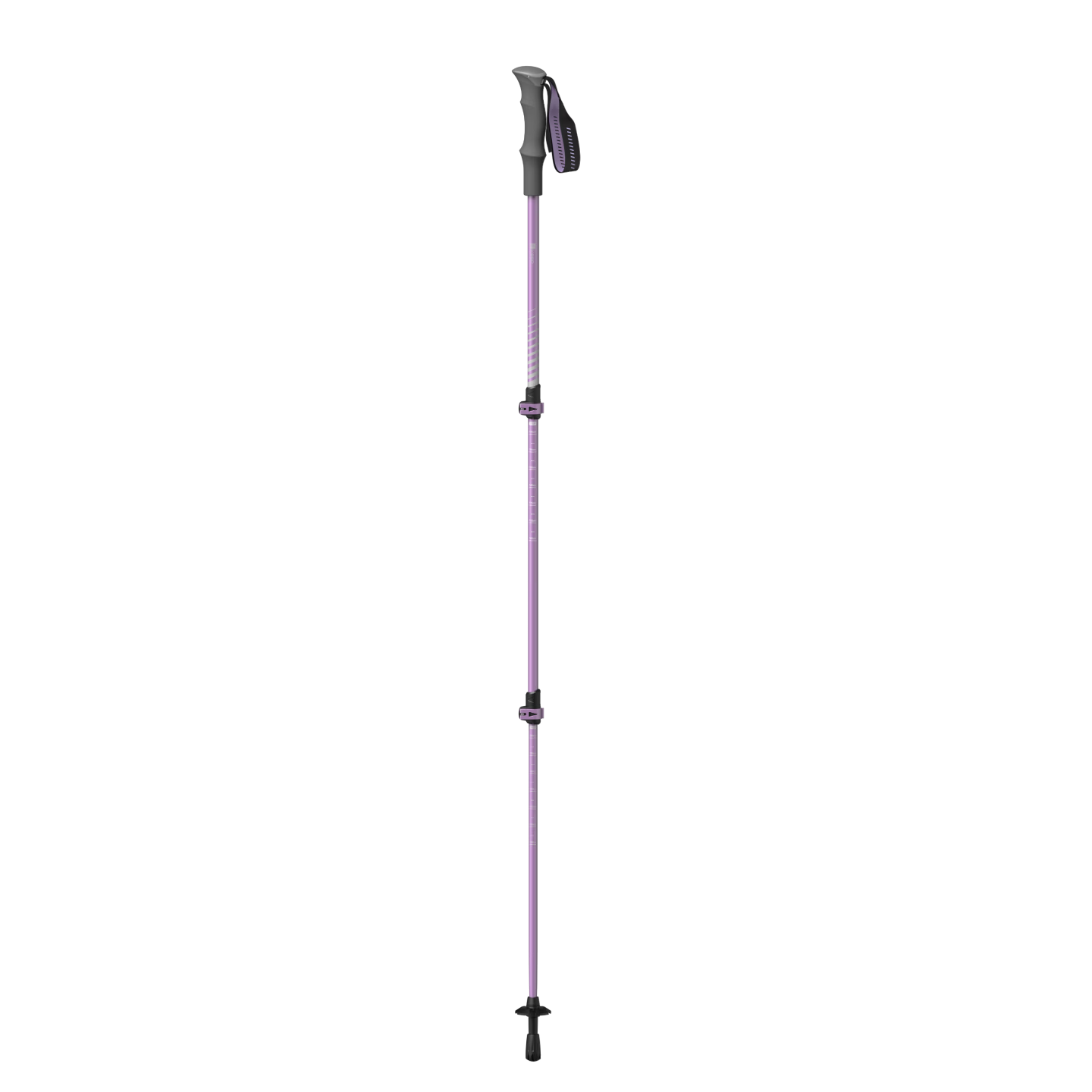 Keep Trekking Pole Kids Adjustable Hiking Stick Professional Outdoor Unisex Mountaineering Walking Cane Lavender Purple