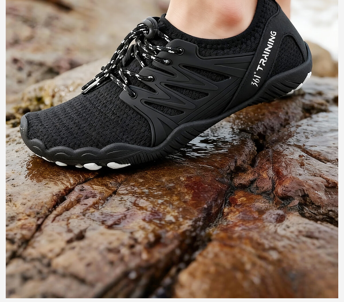 361° Creek Hiking Shoes Beach Shoes Outdoor Rafting Water Shoes for Men and Women Anti-Slip Mountaineering Swimming Amphibious Sea Gear 10