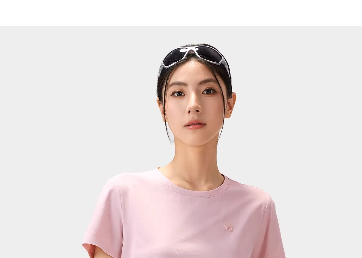 CAMEL Outdoor Quick-Dry T-Shirt Men 26 Spring Summer Breathable Stretch 5A Antibacterial Hiking Sun Protection Top Women 1052 34