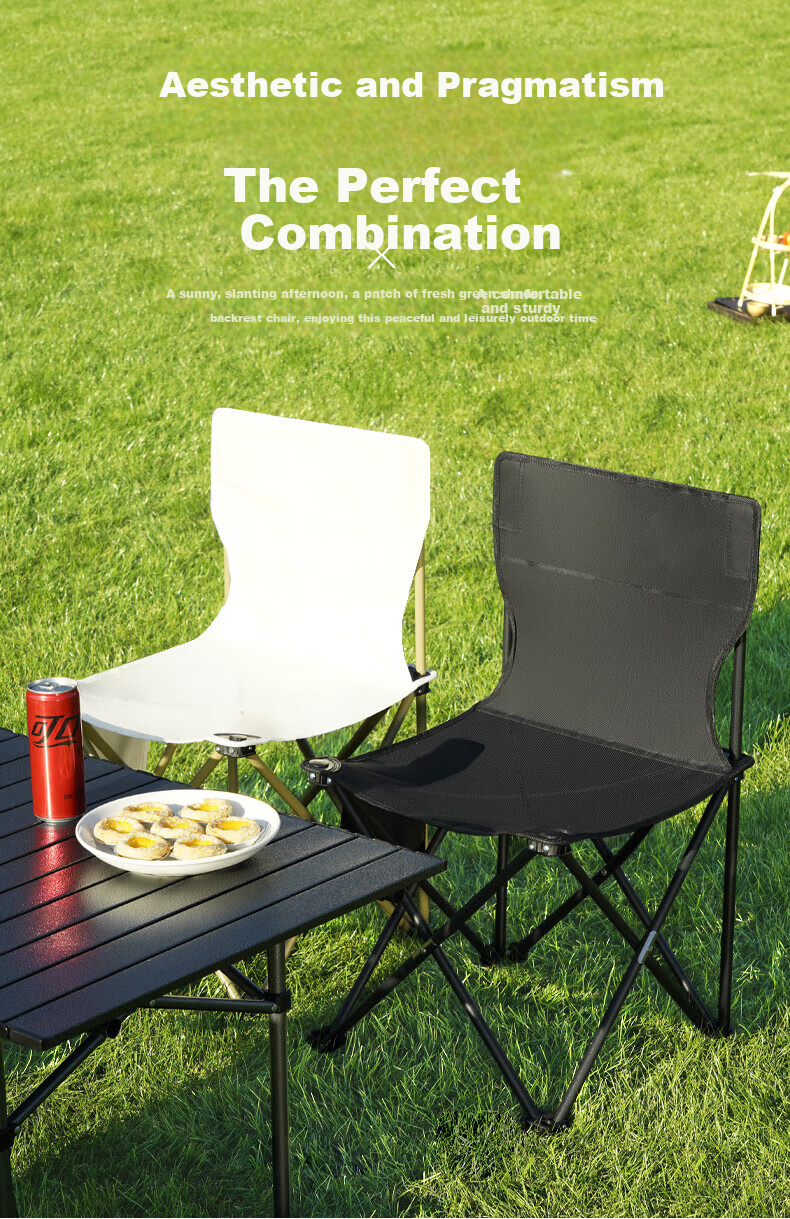 Gosoo Camping Gear Full Set Outdoor Folding Table and Chairs Portable Picnic Roll-Up Table One Table Four Chairs 1