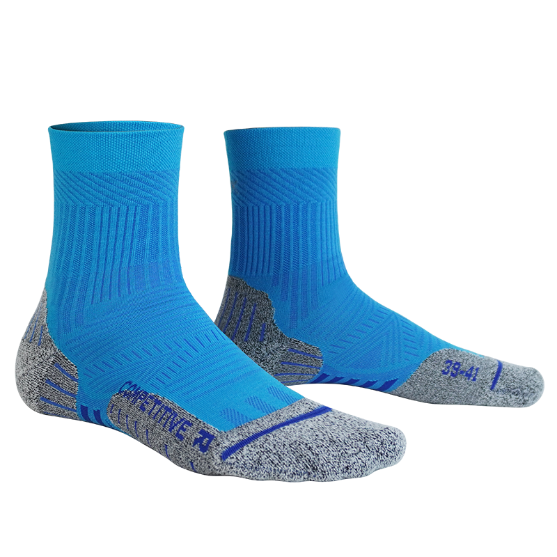 HNK Professional Marathon Trail Running Socks Double-Layer Graphene Antibacterial Blister-Resistant Modal Soft Outdoor Socks