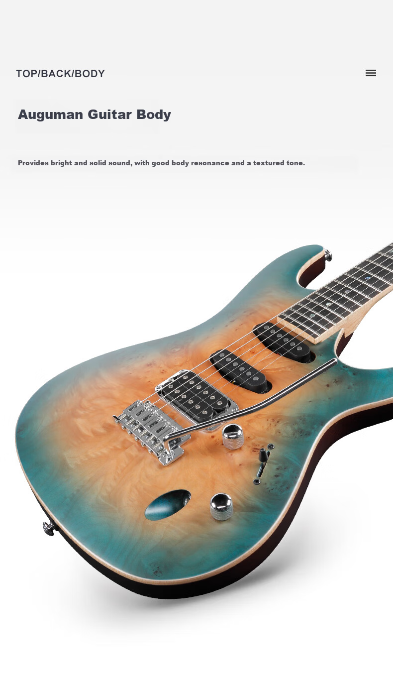 IBANEZ SA460MBW Electric Guitar Beginner Level SUB Sunset Blue Gradient 6