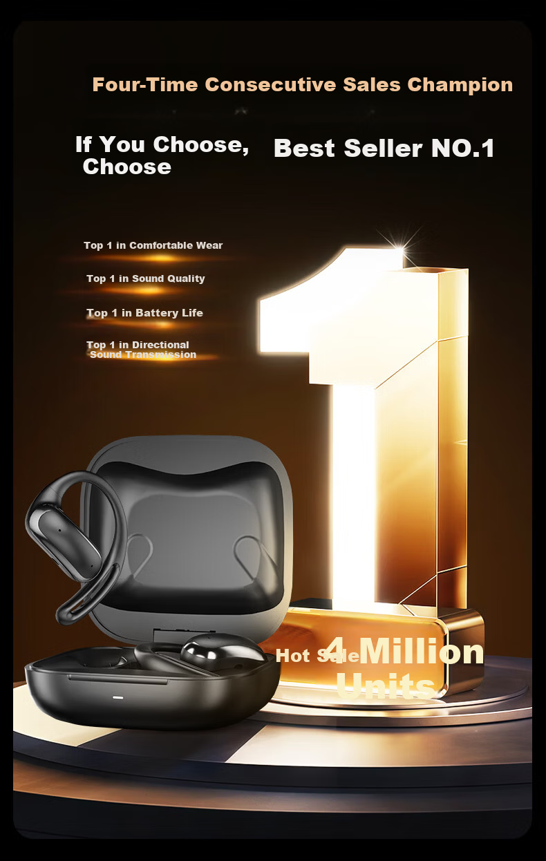 MICROKIA 2026 Latest Model Harman Kardon Level Bluetooth Bone Conduction Wireless Open-Ear Sports Running Headset Noise Cancelling Long Battery Life 2