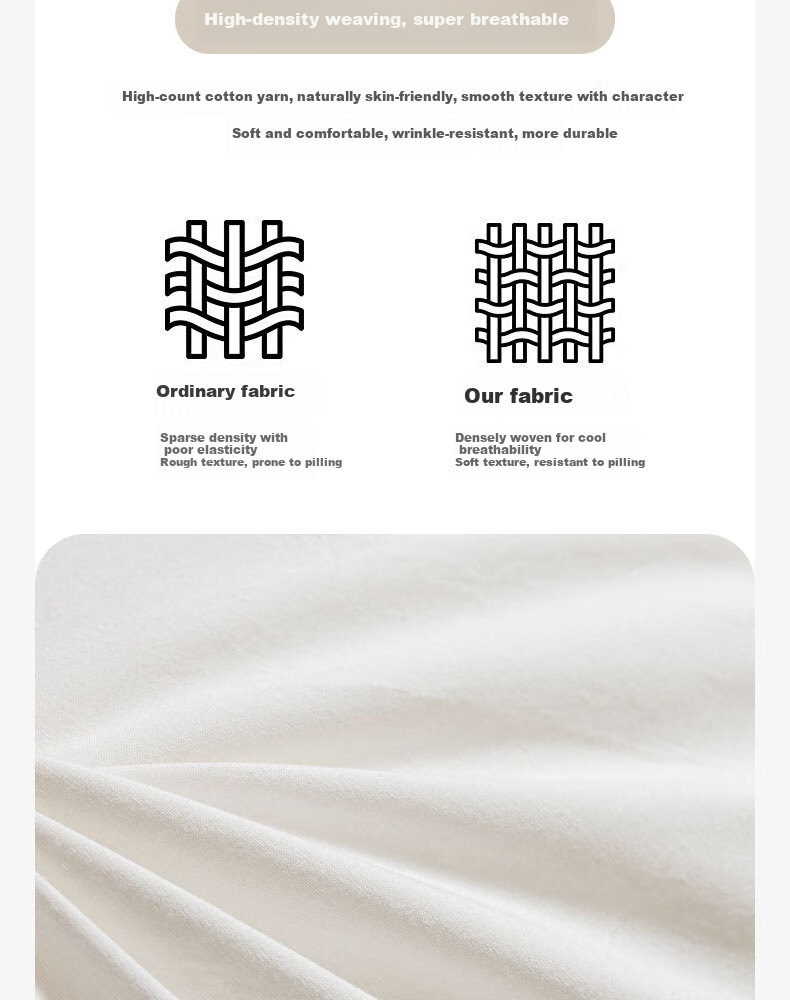 Ranpai Low Pillow A-Class Pure Cotton Soft Cervical Pillow Neck Protection Student Pillow Single 48x74cm 9