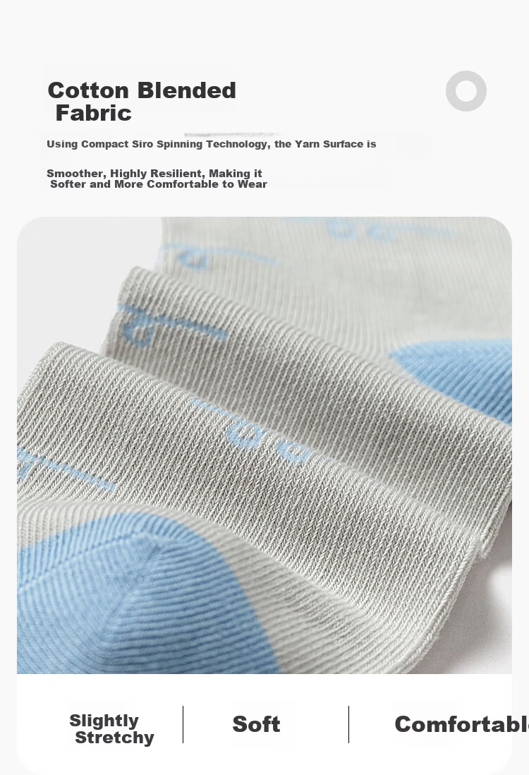 Balabala BalaOne Autumn Winter Cotton Socks for Girls Children Kids Sweet Style 5 Pairs Set 208925172004 6