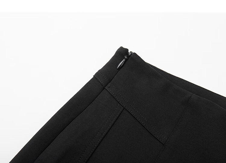 Demana [Cloud Feel Cotton Blend] Spring Minimalist High-Waist Segmented Spliced Slim Fit Non-Tight Women's Flared Casual Pants 14