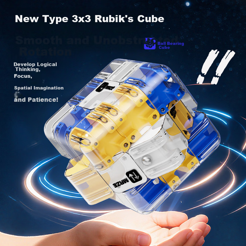 Little Elephant Dancing Children's Toy 3D Bead Maze Puzzle Rubik's Cube Educational Stress Relief for Boys 8-12 Years Maze Balance Training New Year