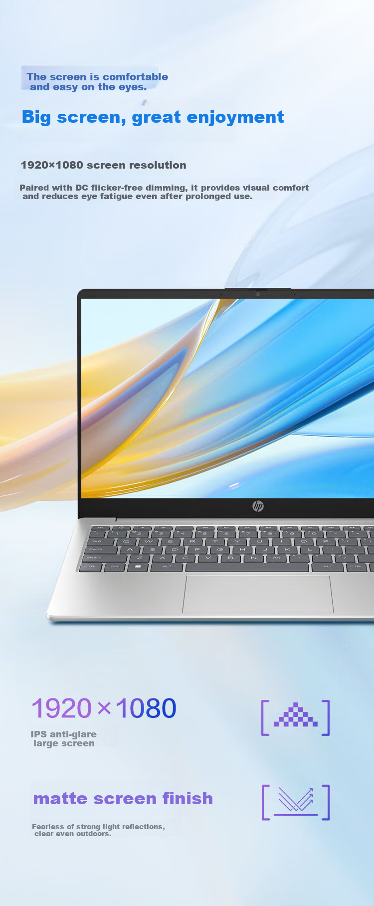 HP StarBook 14 2026 14-inch Lightweight Laptop (Core i7 240H, 16GB RAM, 512GB SSD, 100% sRGB, AI) Silver [National Subsidy] 8