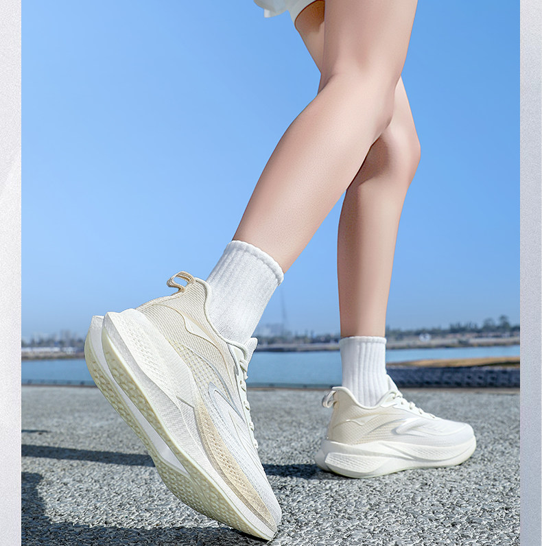 Warrior Women's Summer 2026 New Breathable Soft Sole Lightweight Casual Running Shoes 5593 White Purple Size 40 18