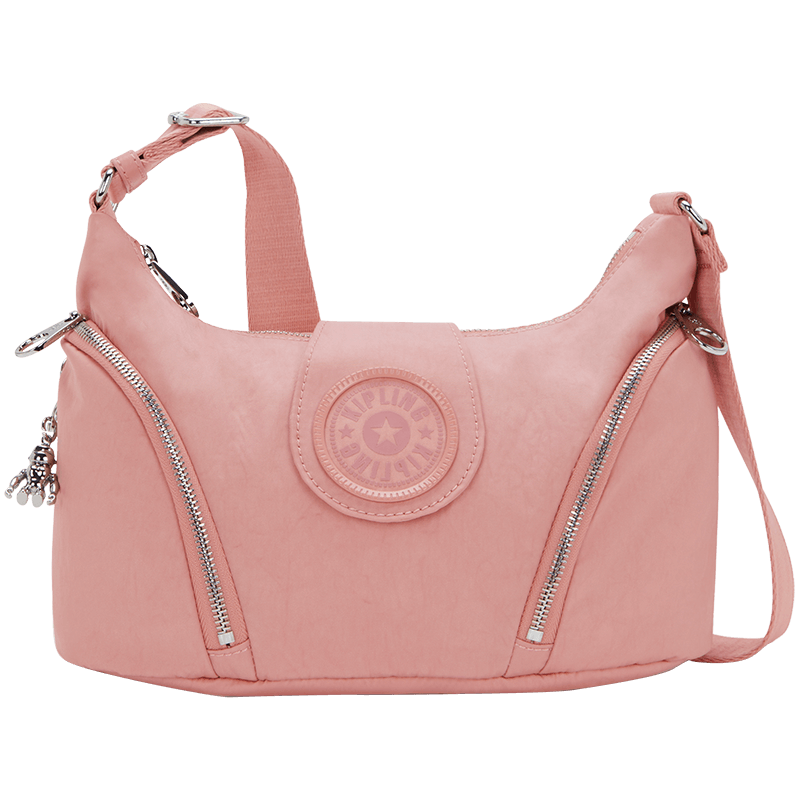 Kipling Large Capacity Practical Rose Pink SERA M Shoulder Bag for Women 2026 Spring Summer New Birthday Gift