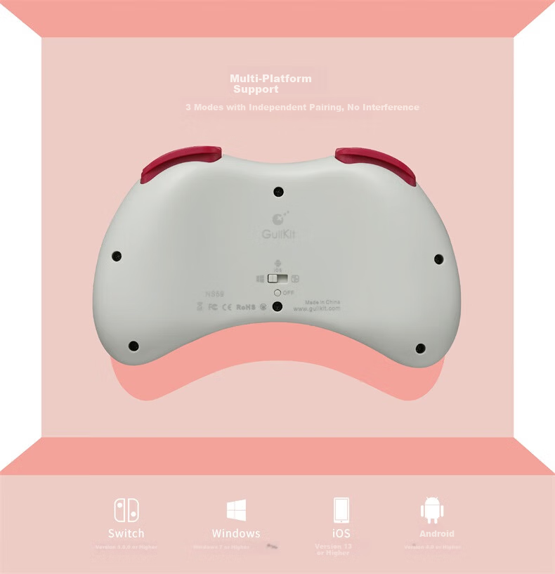 GuliKit Guli Elf 2 Game Controller for Switch 2 One-Key Wake Wireless Bluetooth Symmetric PC Android iOS Nintendo NS2 Zelda Genshin Xbox 14