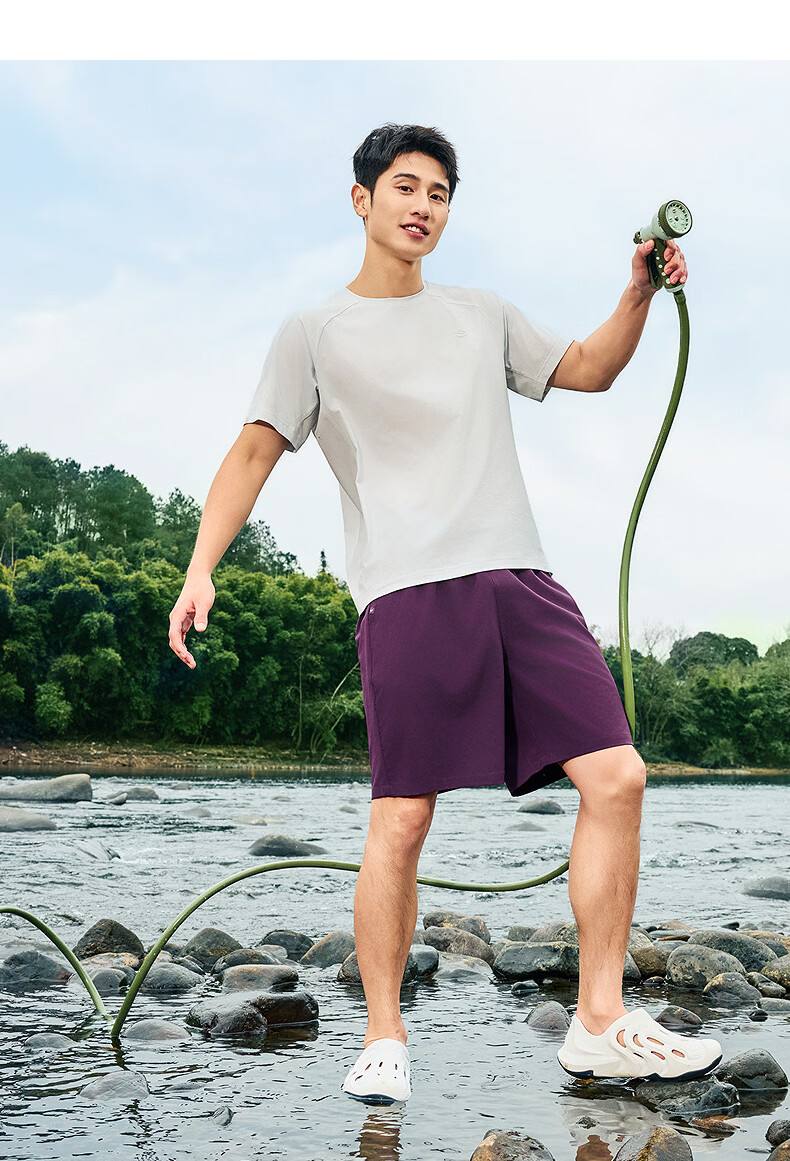 Jordan Men's 2026 Summer Outdoor Ice-Feel Woven Loose Lightweight Cargo Shorts 3