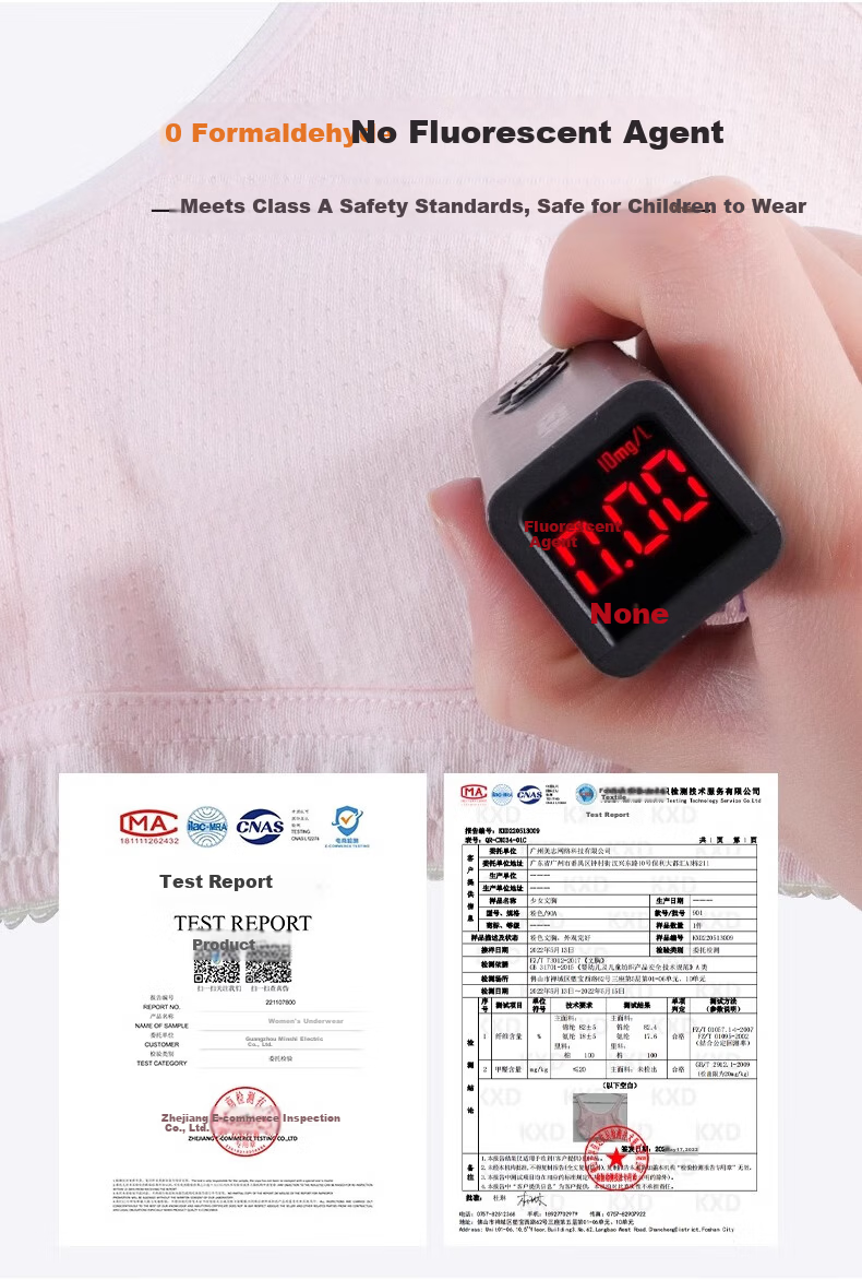 Energetic Girls' Cotton Underwear Vest for Middle and High School Students, Developmental Period Children's Tank Top, Youth Anti-Exposure Bra 10
