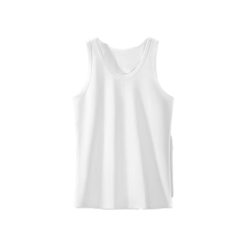 Bingxue Cotton Vest Men's 100% Pure Cotton Seamless Racerback Sports Sleeveless Summer Thin Cotton Base Shirt