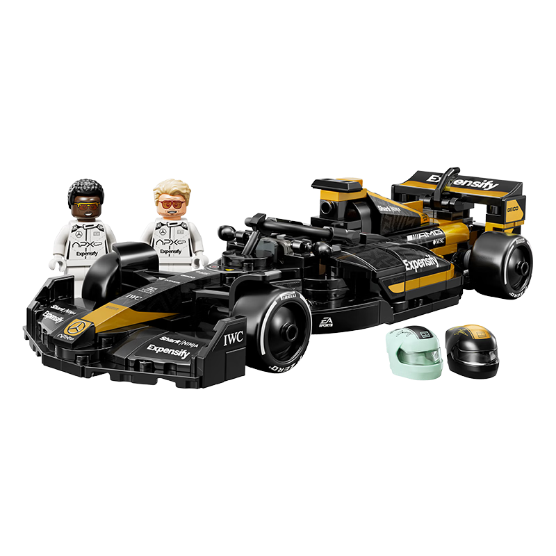 LEGO Building Blocks Racing Car Series 77252 F1 Movie APXGP Racing Car Toy for Boys And Girls, Children's Birthday Gift