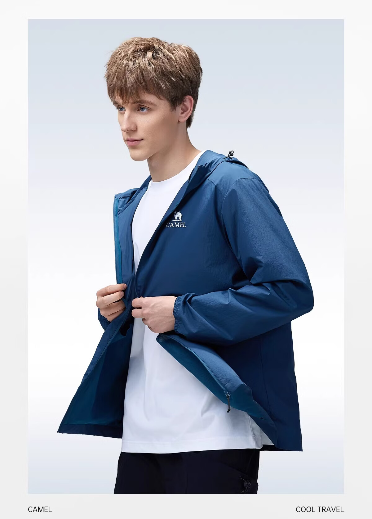 CAMEL Outdoor Original Yarn Sun Protection Jacket 2026 Spring Summer New Unisex UPF1000 Cooling Water-Repellent Sports Jacket O013 29