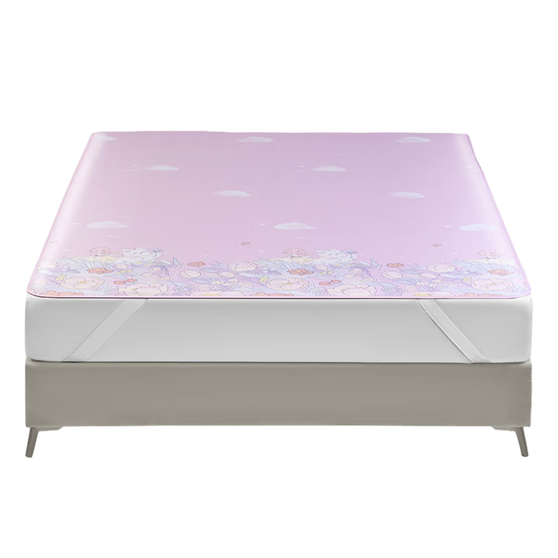Luolai Children's Cooling Mat Single Piece Baby Class A Washable Antibacterial Mite-Resistant Dormitory Single Ice Silk Cooling Mat 120*195cm