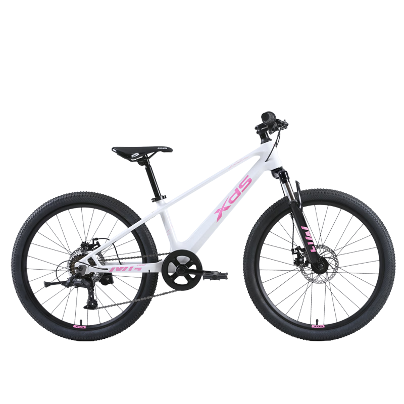 XDS Children's Bicycle Magnesium Alloy Magnesium Knight Youth Edition 7-Speed Star Scarlet Dream Mirror 24 Inch