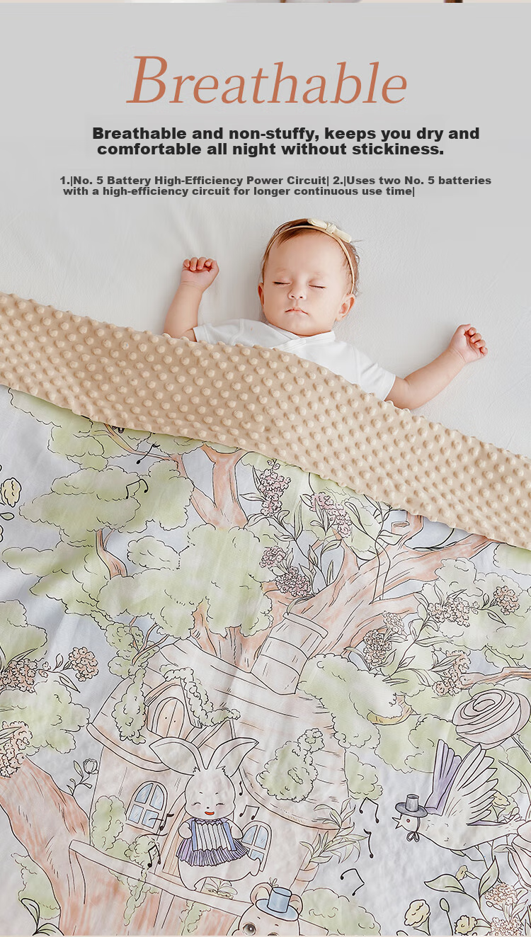 YEEHOO A-Class Baby and Child Cotton Comfort Bean Velvet Blanket Double-Sided Detachable Quilt Cover Play Town 100*120cm 8