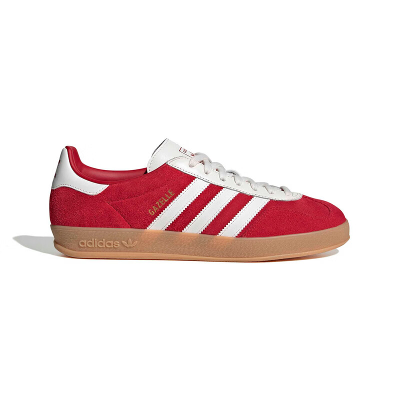Adidas Originals Unisex GAZELLE INDOOR Casual Shoes IH9652 Red Size 36.5 1