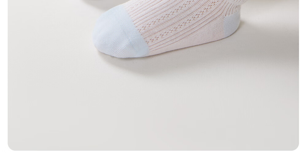 Betis Children's Socks 5-7 Years Summer Ultra-Thin Breathable Mesh Short Tube Socks Boys and Girls Seamless Class A Baby Socks Spring Summer 14