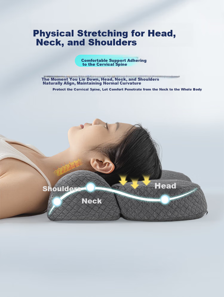 MINISO Detachable Planet Deep Sleep Memory Pillow Cervical Spondylosis Traction Pillow Neck Support Core 4