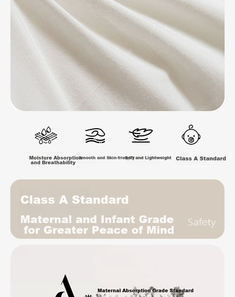 Ranpai Low Pillow A-Class Pure Cotton Soft Cervical Pillow Neck Protection Student Pillow Single 48x74cm 10
