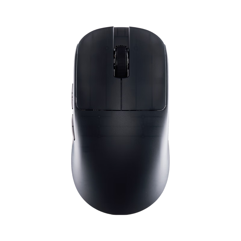 ATK LieKong ZERO Wireless Mouse Wired/Wireless Dual-Mode Lightweight Ergonomic Gaming Office Mouse ZERO Exploration Edition Black Transparent