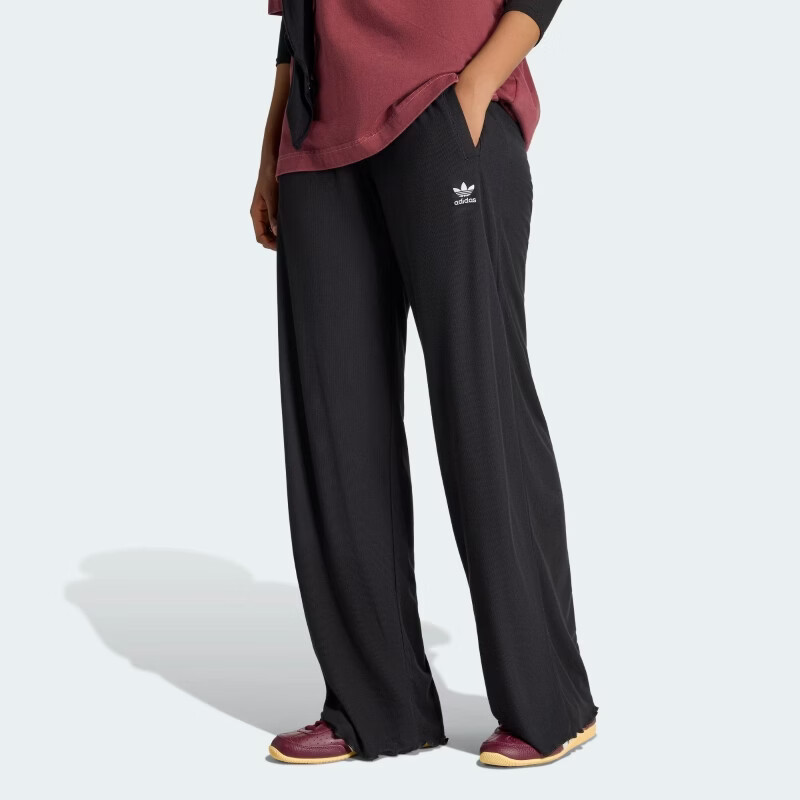 Adidas Originals Women's ESS PANT Knit Pants KE1093 Black XL 2