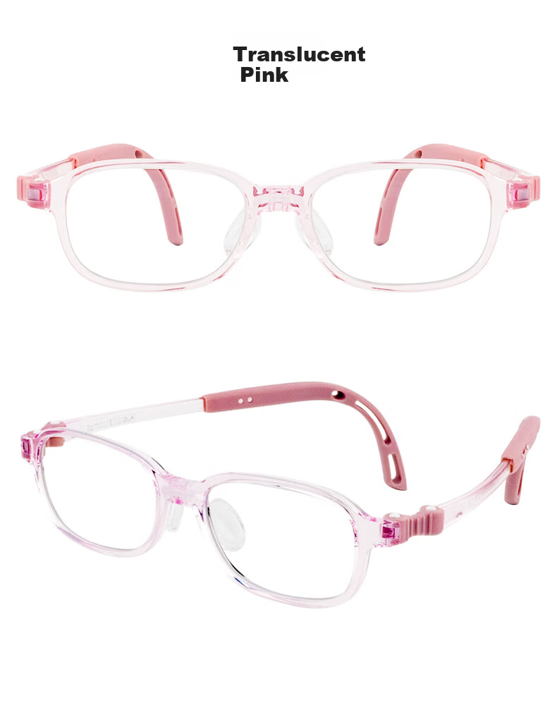 VGO Kids Anti-Radiation Blue Light Blocking Glasses Unisex Non-Prescription Computer Protective Eyewear MM113 Transparent Blue 11