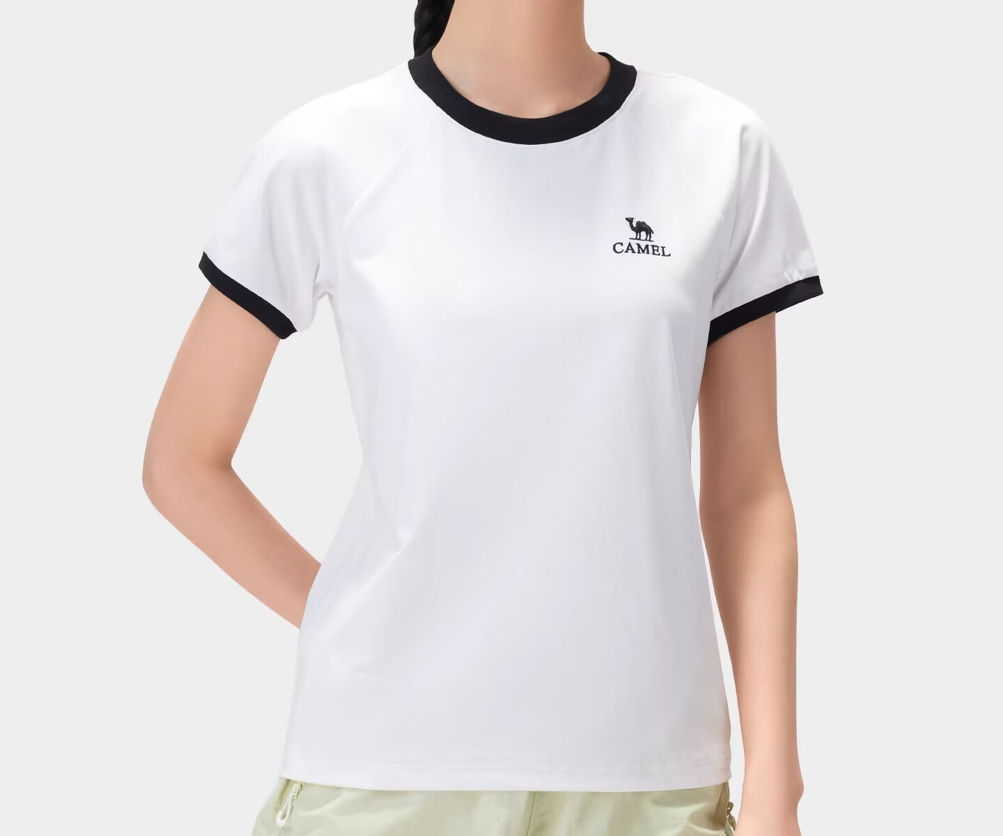CAMEL Outdoor Quick-Dry Short Sleeve Unisex 2026 Spring Summer Breathable Sports Loose Fit Crew Neck Casual T-Shirt 9001 29