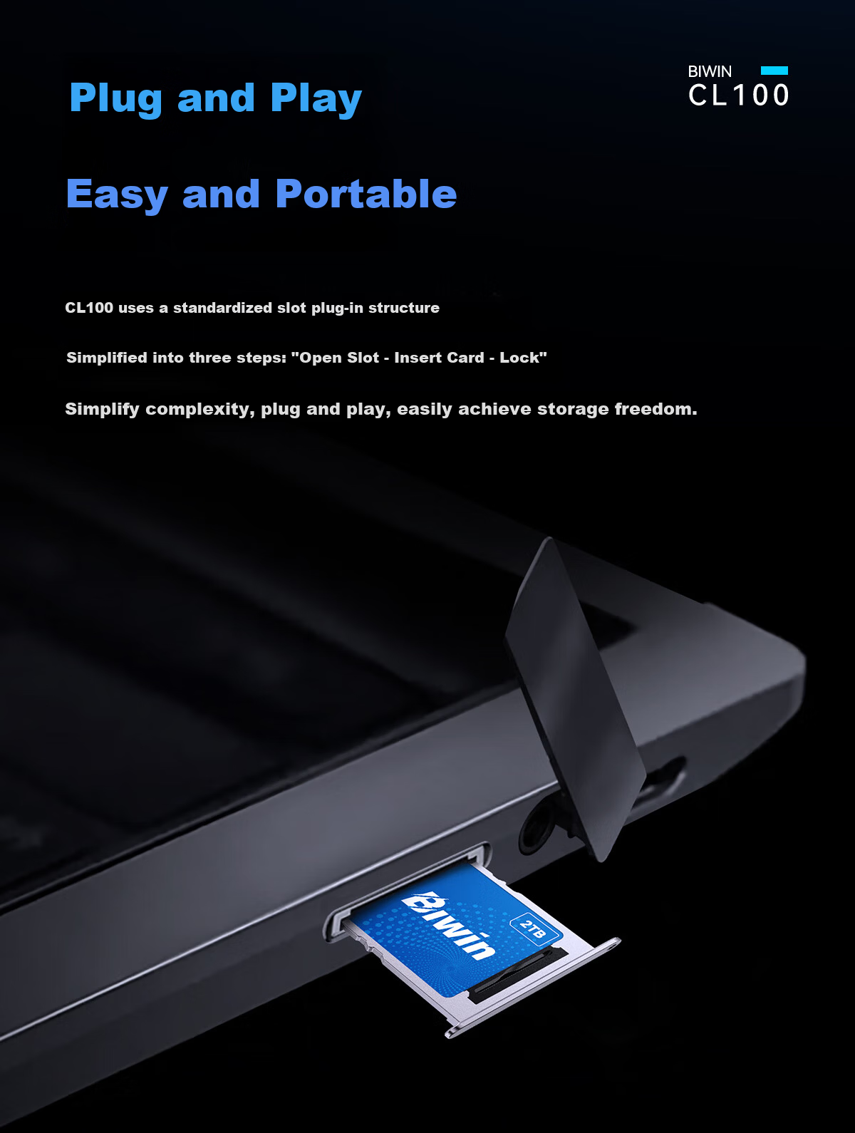 BIWIN 512GB Mini SSD PCIe 4.0x2 NVMe CL100 Series 3700MB/s Read Speed AI PC Storage Accessory 11
