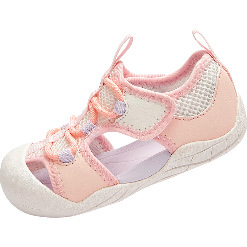 Balabala Kids Steady Shoes Children's Sandals Boys Girls 2026 Summer New Sports Shoes Mesh Functional Shoes Strap Walking Shoes