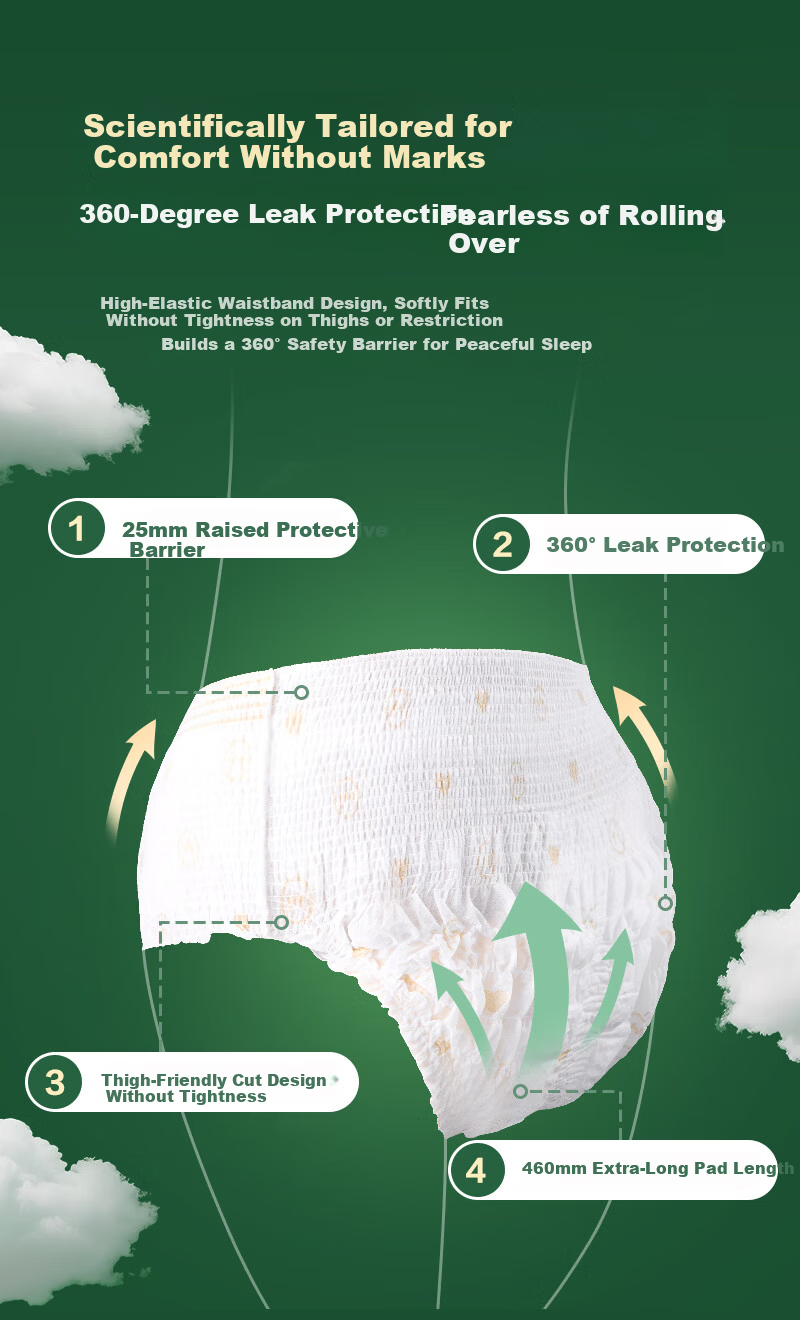 One's Member 【Pure Mulberry Silk】Luxury Sleep Pants M-L Size 3-Pack for 80-100 Jin Nightwear Night Sleep Pants Comfortable Pants Self-operated 5