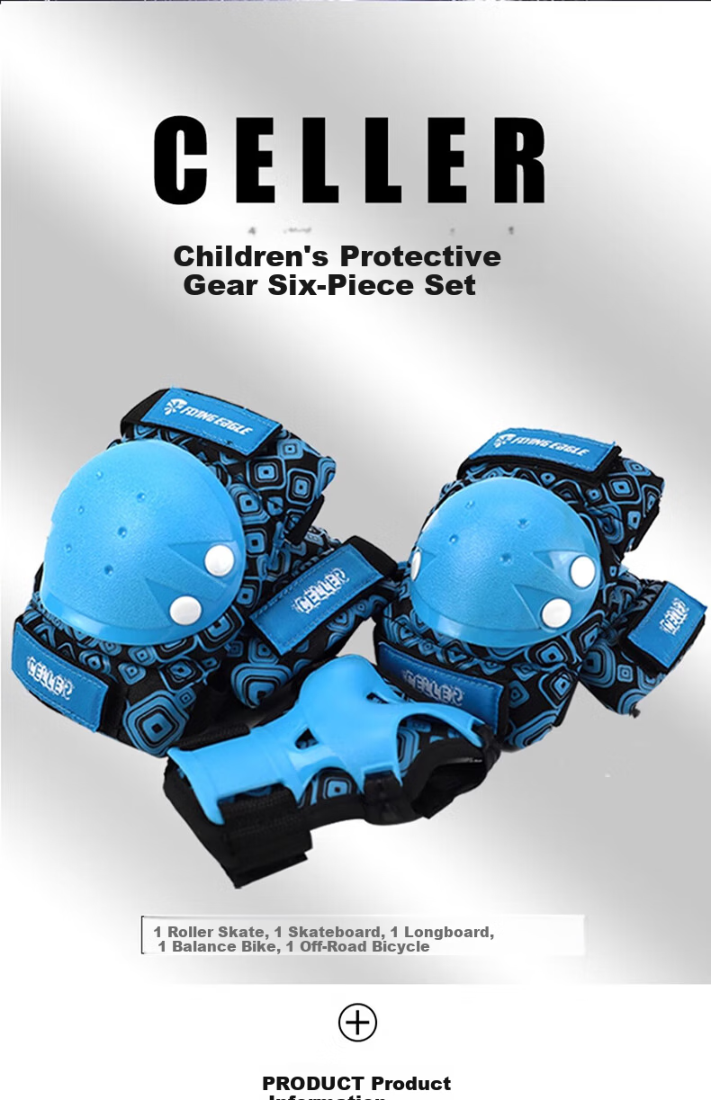 Feiying Kids Roller Skating Protective Gear Helmet Set - Safety Pads for Ice Skating, Skateboarding, Skiing, Balance Bikes, and Bicycles 16