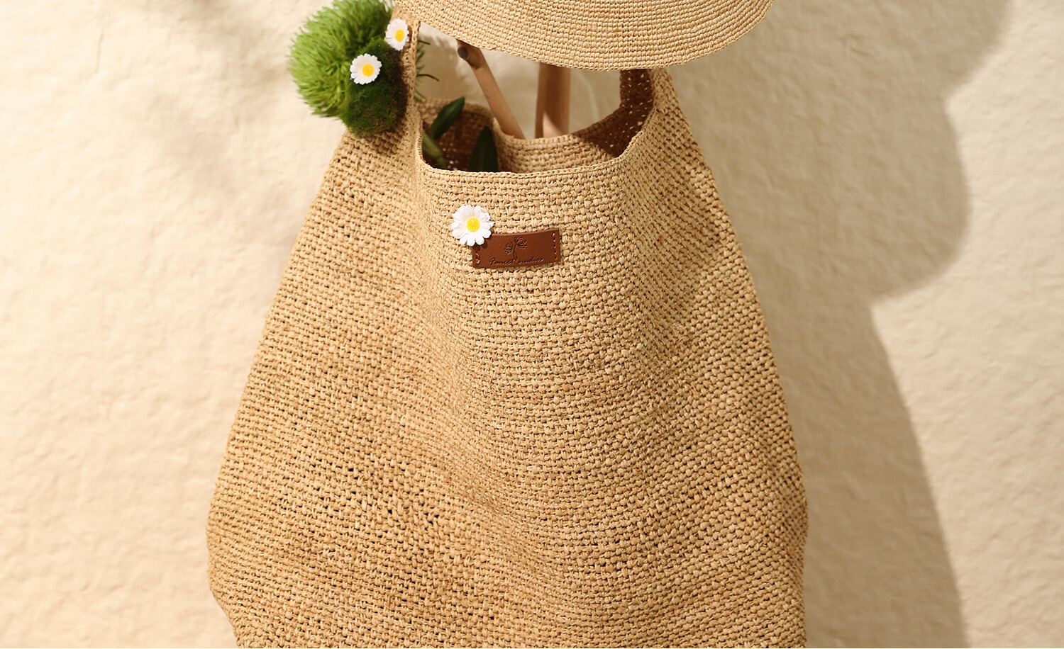 FANCET Women's Raffia Straw Sun Hat Spring Summer Elegant French Bow Outdoor Vacation Beach Hat 6