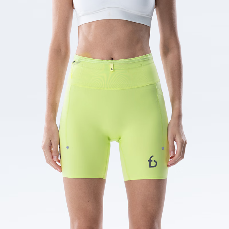 Feibit Kangaroo Pants 4.0 | Women's Running Compression Shorts Quick-Dry Breathable Moisture-Wicking Marathon Summer Shorts