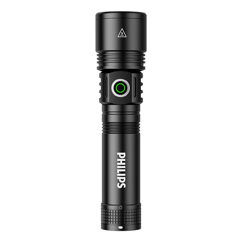 PHILIPS Portable High-Power Flashlight Military-Grade Long Battery Life 200000 Lumens Home Emergency Rechargeable Patrol Outdoor 3151