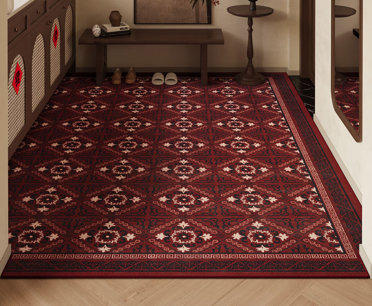 COMICOMI Small Coconut Square Entrance Floor Mat Non-Slip Cuttable Luxury Dust Removal 60*90cm 3