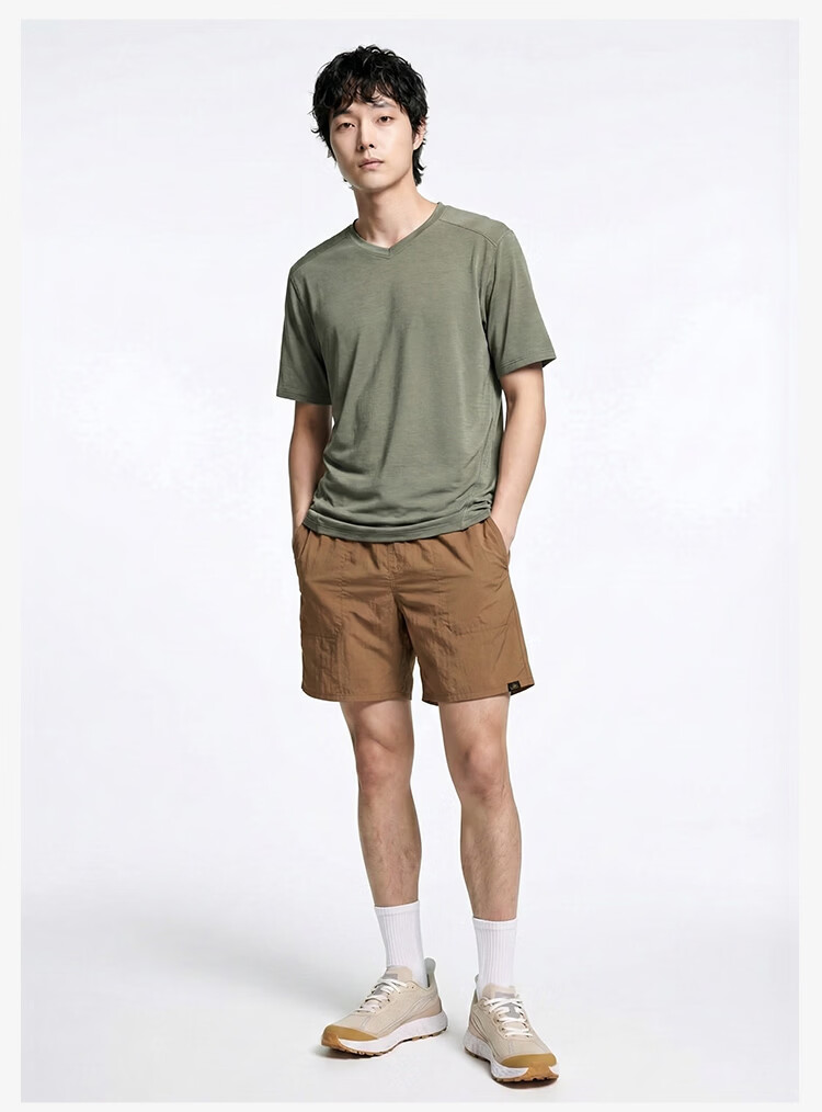 JD Jingzao Outdoor Quick-Dry Polo Shirt Short Sleeve Men 2026 Summer New PowerDry Hiking Mountaineering Cationic Black 2XL 24