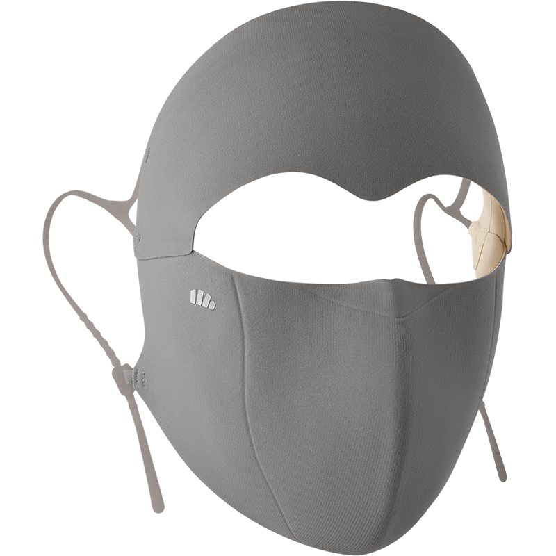 Banana Underlying Protective Face Mask Winter Physical Moisturizing Sunscreen Mask Sensitive Skin Breathable Non-Stuffy Dark Heather Gray