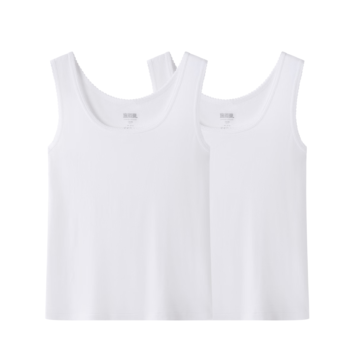 Yiershuang Women's Vest Tank Top 100% Cotton A-Class Baby Grade Antibacterial Sleeveless Shirt All-Season Basic Layer