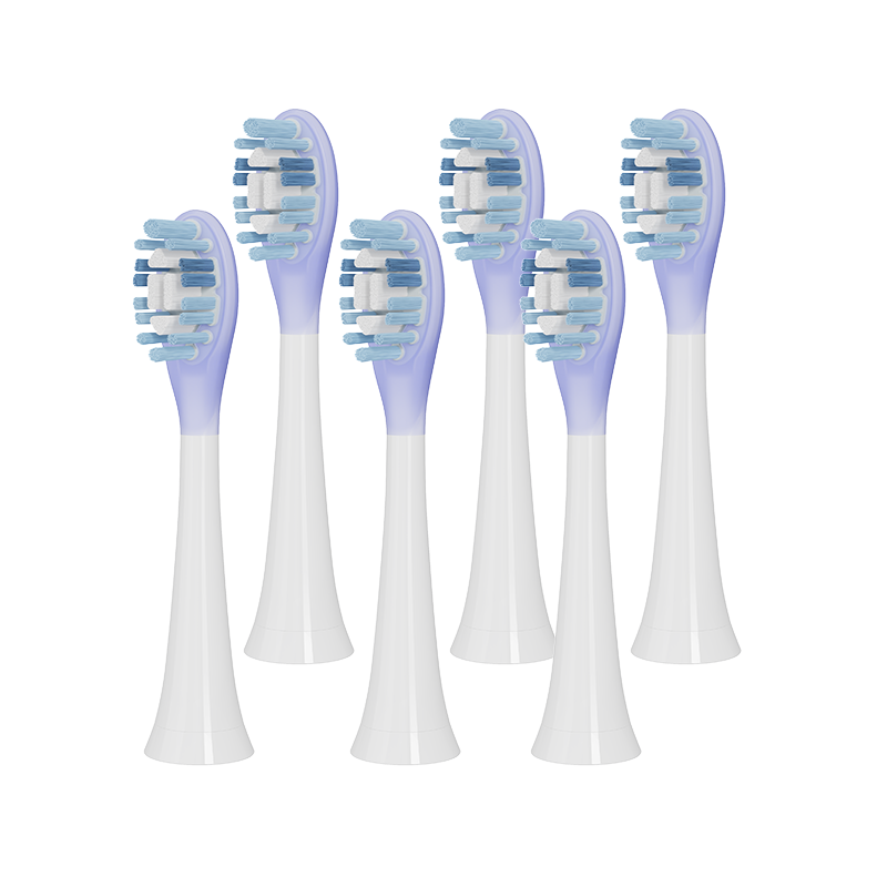 Doctor A Compatible Philips Electric Toothbrush Heads 3/6/7/9 Series HX3226 HX6730 HX6856/6850/6859 HX9033 Universal Replacement Soft Rubber Shock-Absorbing Gum Care 6-Pack