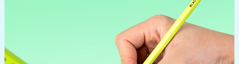 M&G Stationery, HB Pencils, 10 Small Green Sticks, Black Wood, 3.2mm Thickened Core, Hexagonal Shaft, Card Drawing Pencils, Elementary School-Specific Pencils, Exam-Specific, Summer Vacation Handwriting Practice, AWP357T7 16