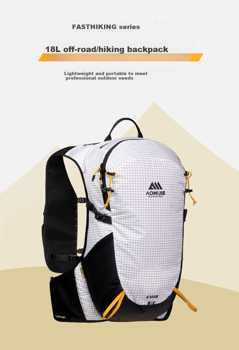 AONIJIE Lightweight Outdoor Hiking Backpack Large Capacity Professional Waterproof Travel Rucksack Unisex Shoulder Bag 2