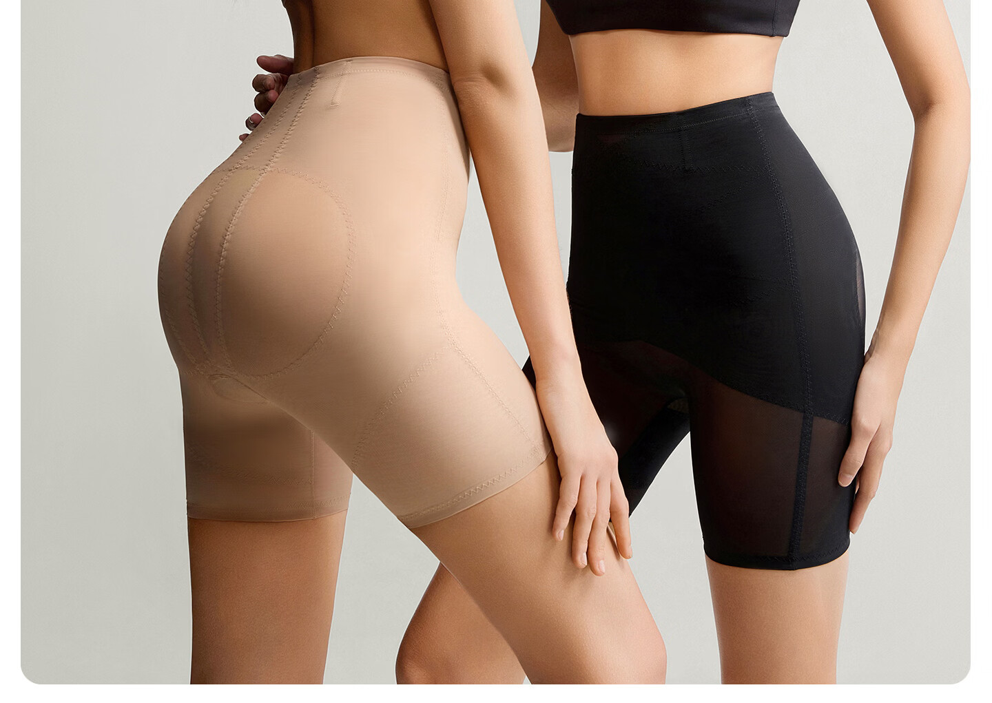 Youkeshu S+ Bandage Abdomen Tummy Control Strong Hip Lift 7A Antibacterial Silk Crotch Seamless Waist Shaping Safety Shorts 5