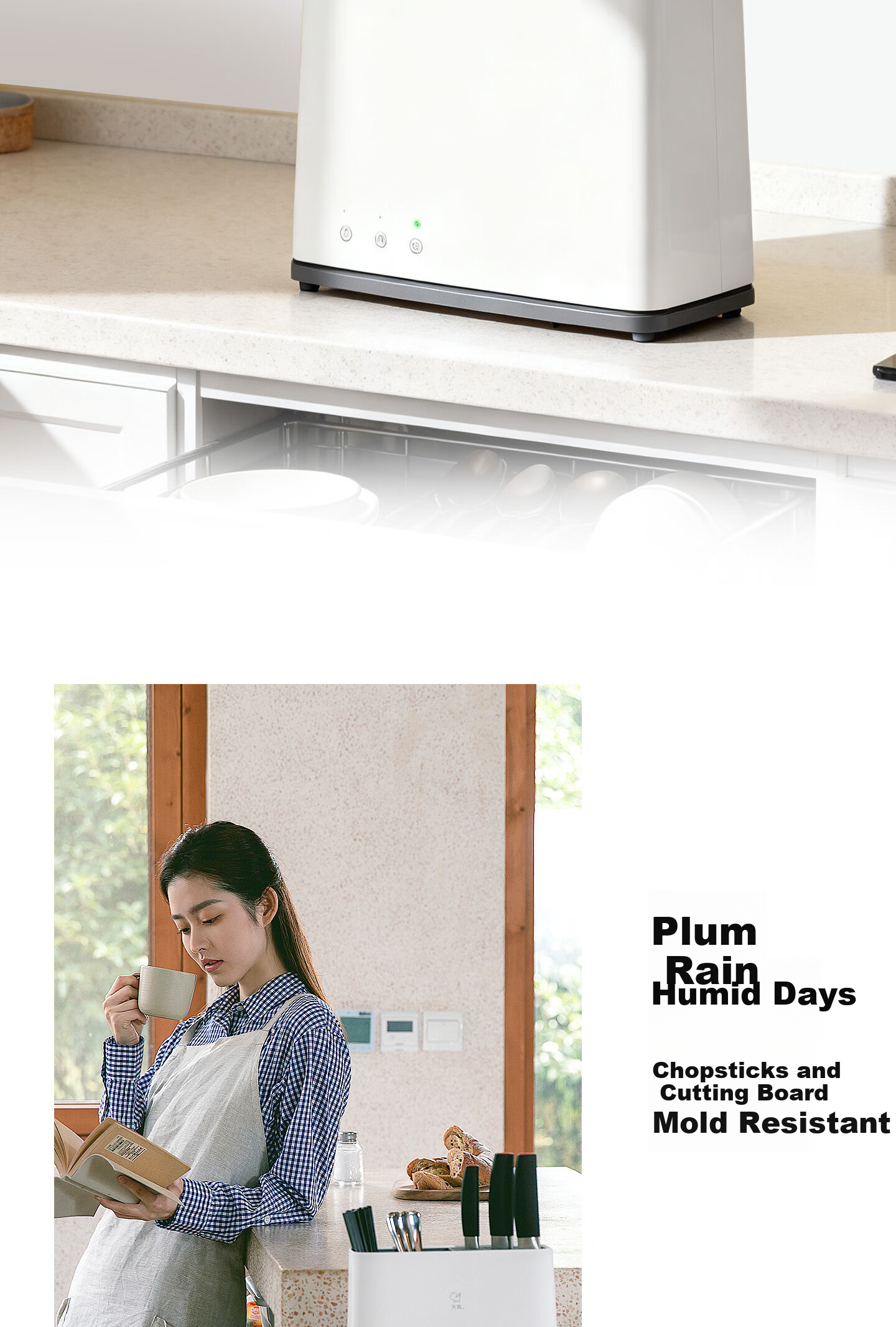 Turkey Disinfection Machine UV Sterilizer Knife and Chopsticks Storage Integrated High-Temperature Sterilization Drying Intelligent Device 6
