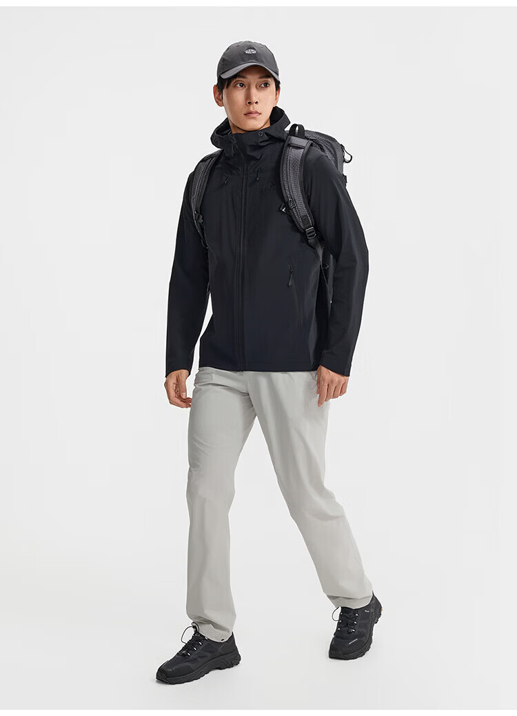 Pelliot [Wind Shield P26] Outdoor Softshell Jacket Unisex Spring CORDURA Abrasion-Resistant Hiking Coat 116106036 17