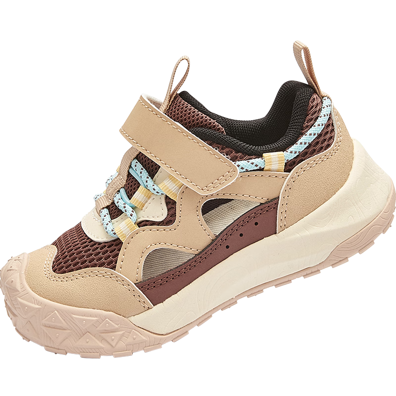 Balabala Kids Steady Shoes Boys and Girls Sandals 2026 Summer New Colorblock Functional Shoes Kids Mesh Sports Shoes